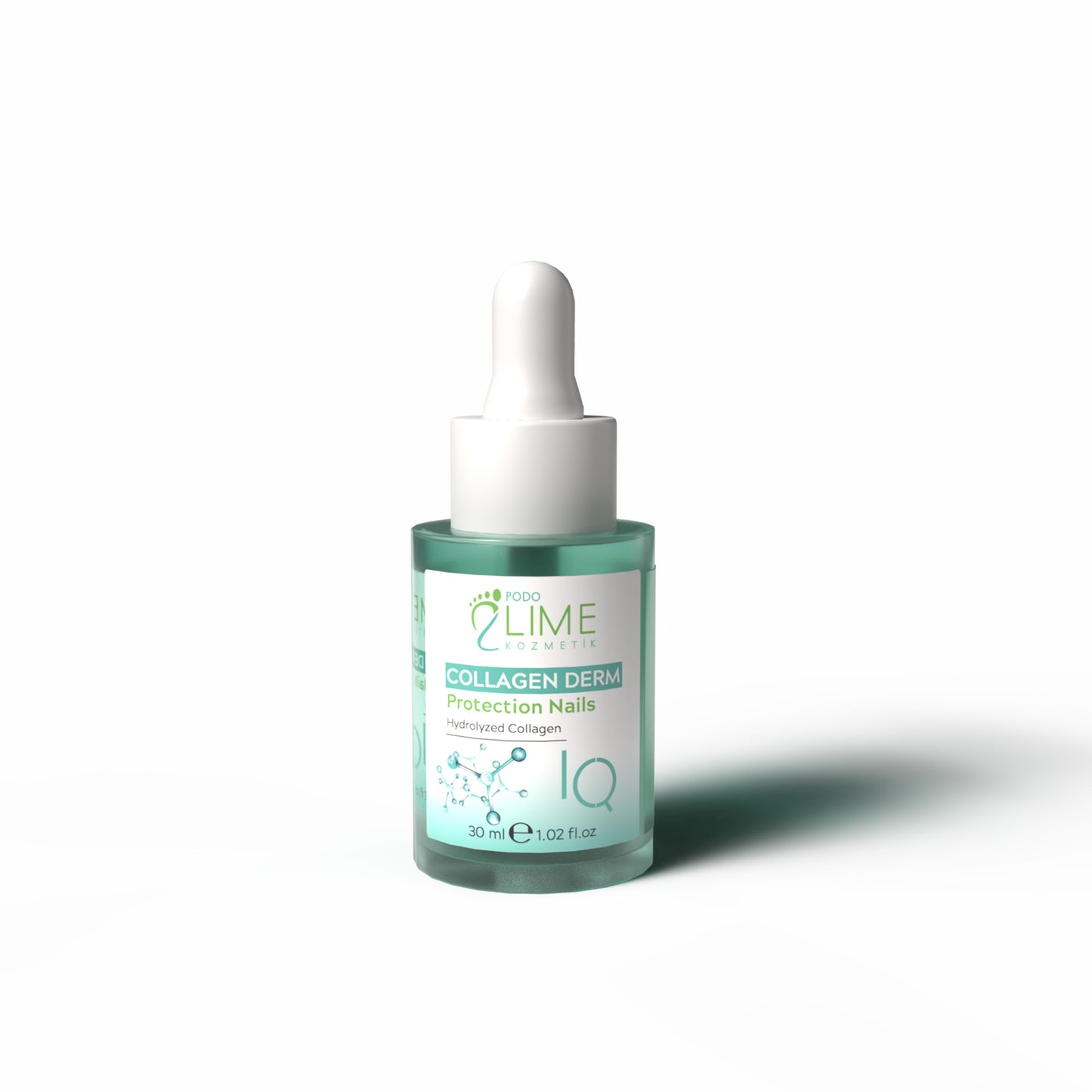 Collagen Derm IQ Hydrolyzed Collagen Serum - Cildiniz ve Tırnaklarınız İçin Kolajen Desteği - 30 ML