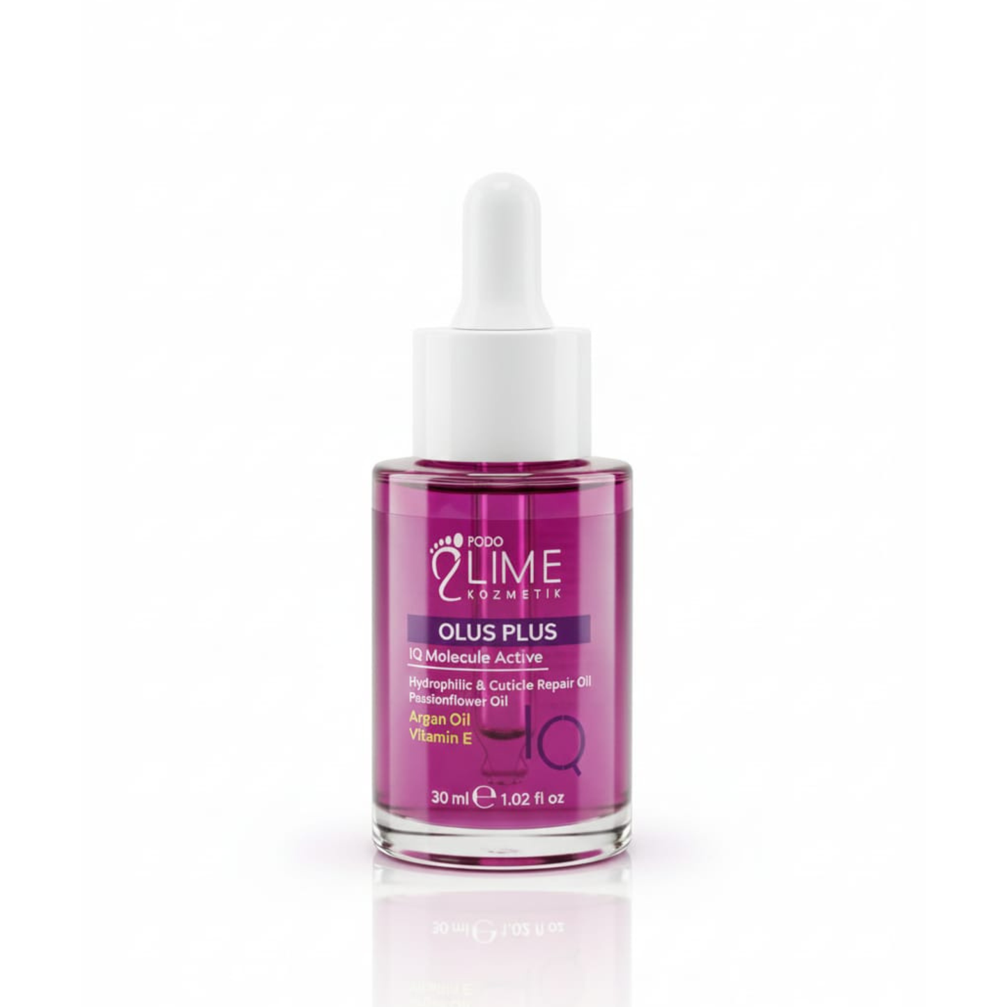 Olus Plus IQ tırnak bakım yağı 30 ml – manikür pedikür için profesyonel yağ