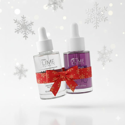 Podo Lime – Mollis Plus Remover & Olus Plus Nail Oil Seti